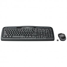 Kit Tastatura Mouse Wireless Logitech MK330 US INTL, Negru